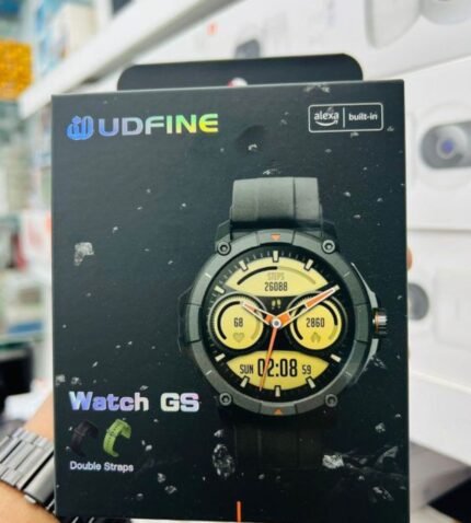 Udfine Watch GS 1.38″ HD Display Bluetooth Calling Alexa With GPS Smartwatch Double Straps