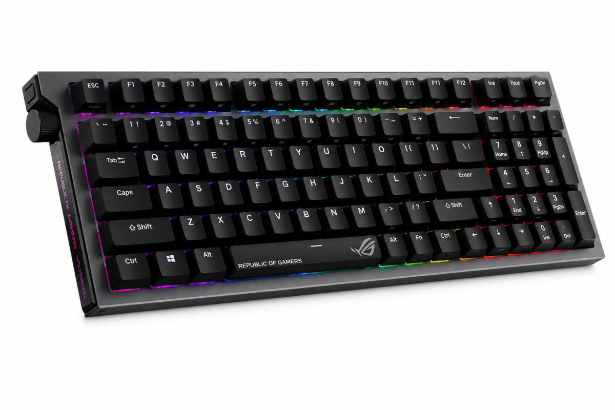 pgrade your gaming setup with the ASUS ROG Strix Morph 96 ROG NX V2 Mechanical Switch Wireless Gaming Keyboard, engineered for gamers who demand speed, precision, and premium performance. Featuring tri-mode connectivity (Bluetooth, 2.4GHz, and USB), hot-swappable ROG NX V2 switches, vibrant RGB lighting, and a compact 96% layout, this keyboard is built to deliver an exceptional gaming and typing experience. Get the ASUS ROG Strix Morph 96 at the best price in Bangladesh from Sera IT Solution. We offer 100% genuine products, competitive pricing, expert customer support, and reliable nationwide delivery. Order online today or visit our store to experience the latest ASUS gaming accessories with complete confidence.